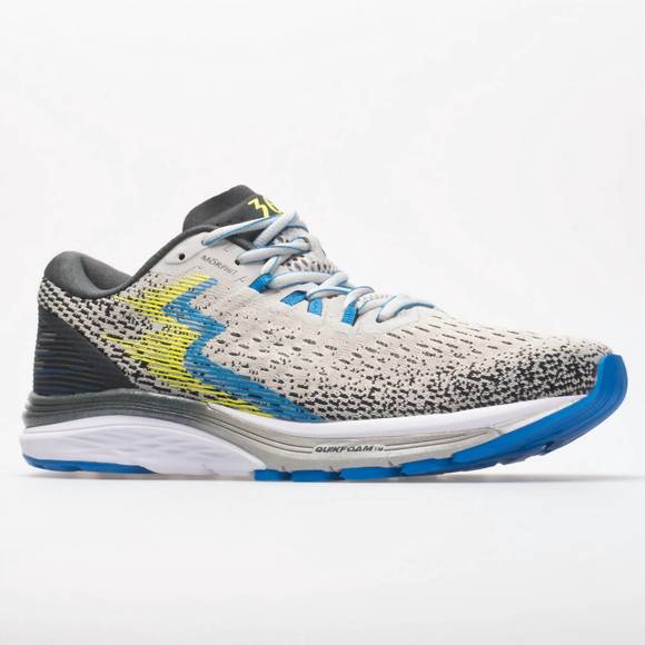 NEW 361 DEGREES men's spire 4 running shoes - medium width in microchip/ebony - Picture 2 of 6